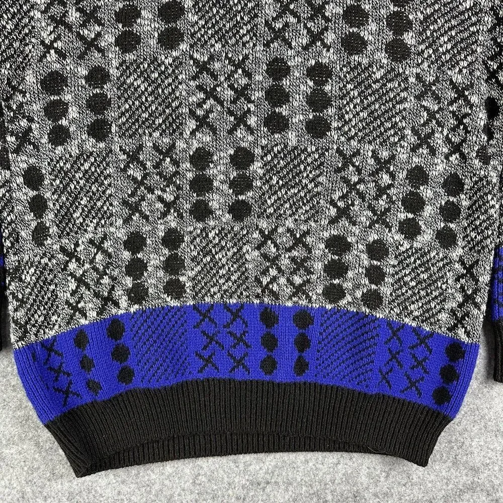 VTG Spar Sweater Mens M Grandpa Turtleneck Knitwear Preppy Academia Made in USA